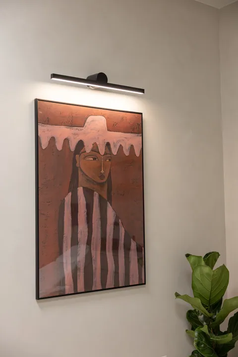 Cuadro y planta de una consulta