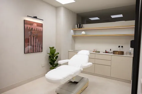 Vista de una sala de consulta